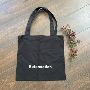 Reformation tote bag